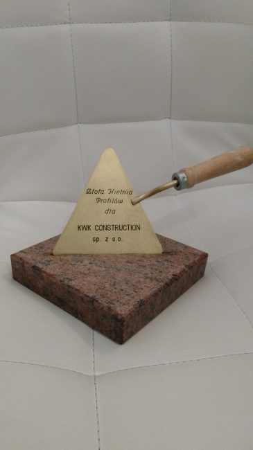 Certyfikat KWK Construction